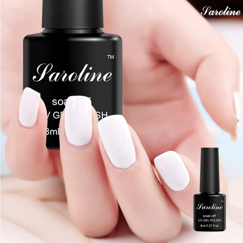 Saroline 29 цветов модный цветной гель для ногтей 8 мл долговечный обычный Гель-лак