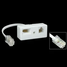 IMC горячий RJ45 штекер для BT RJ11 вторичный разделитель телефонного адаптера