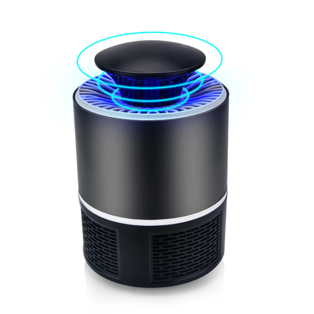  USB Electric Mosquito Killer Lamp Anti-mosquito Insect Killer Fly Bug Trap - 33012197946