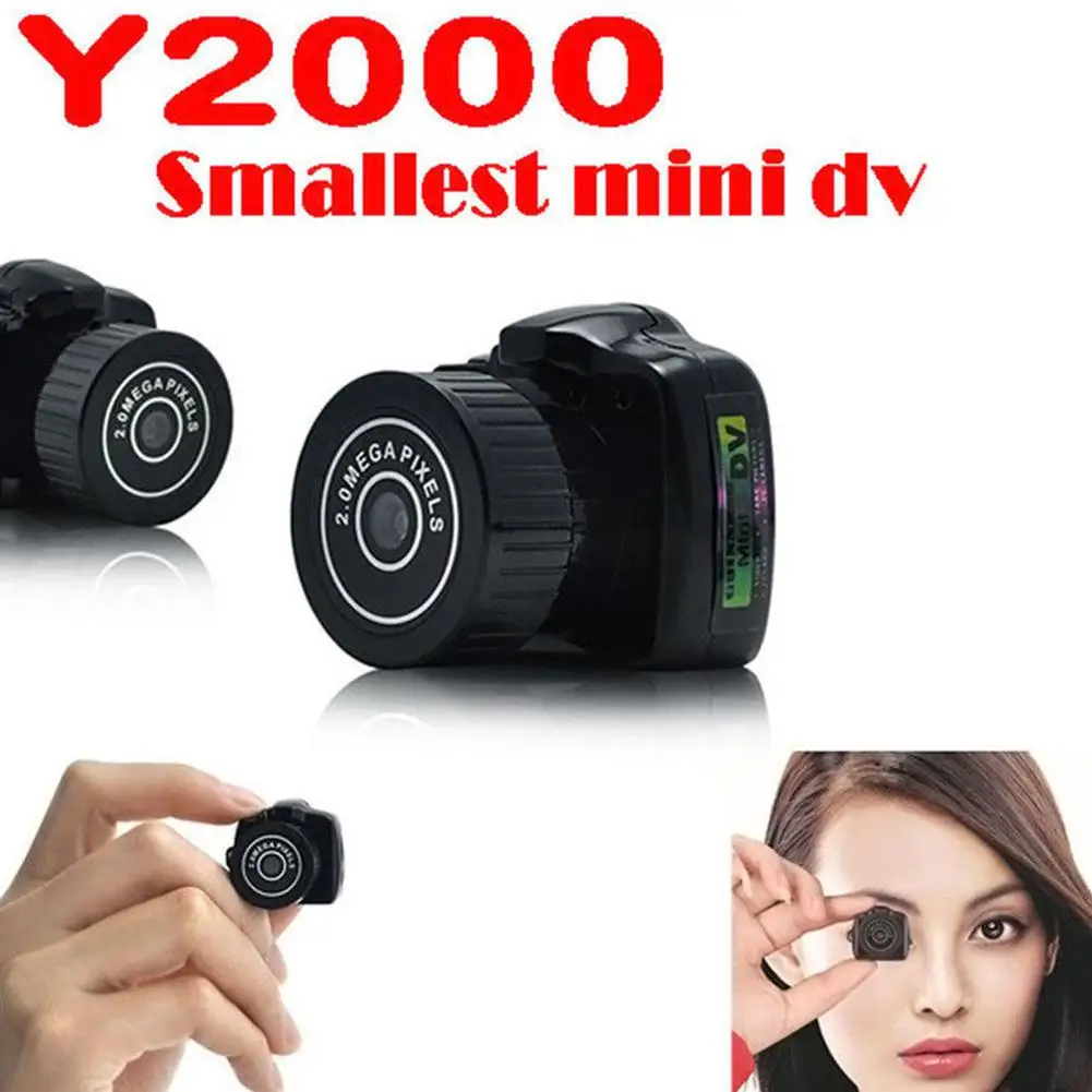 EastVita HD мини камера Y2000 маленькая 2MP широкоугольный Водонепроницаемый видеокамера
