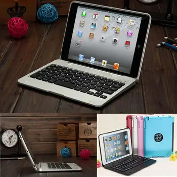 

Hot Rotating Angle Wireless Keyboard Case Cover for iPad mini 1 2 3
