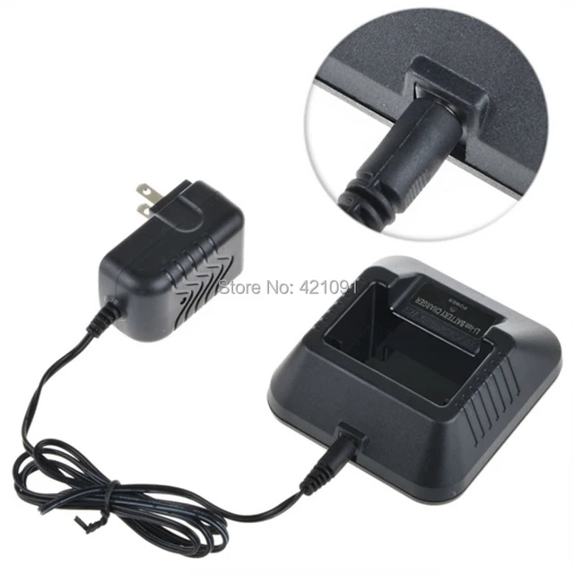 Caricabatterie 6 Slot Per Radio Baofeng UV-5R - Stazione Ricarica Con Alimentatore 8.4V