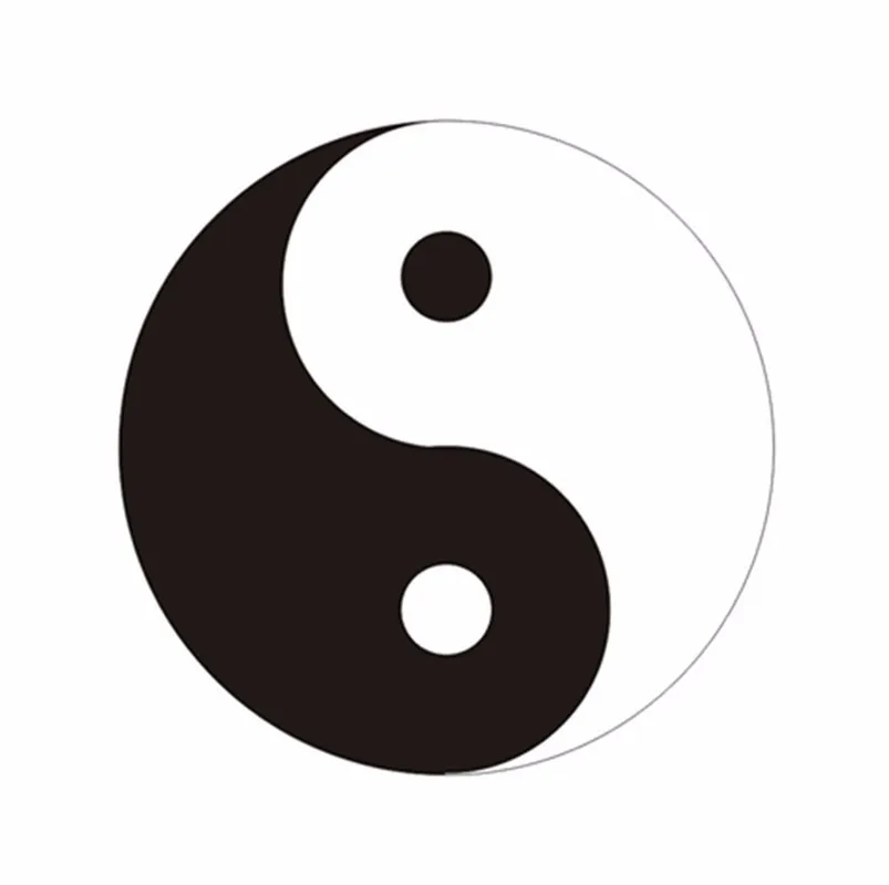 Вторая за половину цены китайские Tai Chi наклейки для автомобиля 15*15 см
