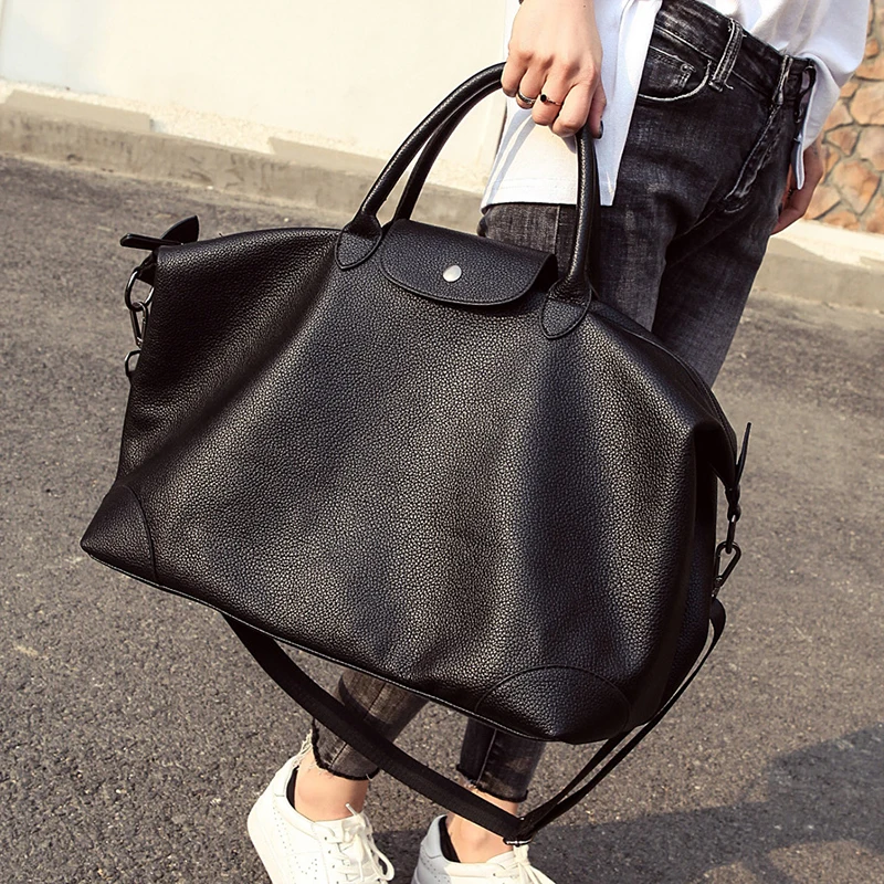 Korean style Waterproof Travel Bag Multifunctional Big Duffle Bags for