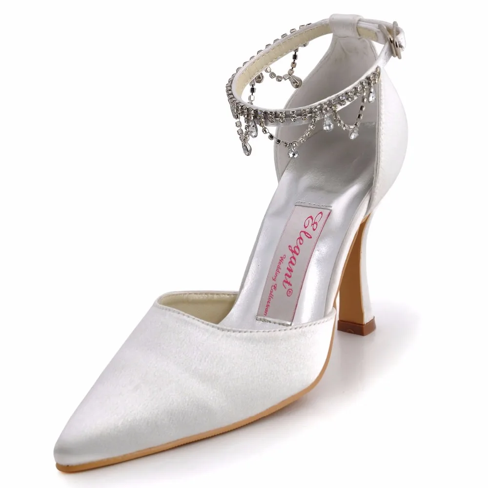 new look white pointed heels
