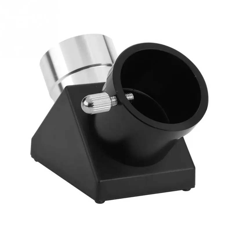 

1.25" 90 Degree Diagonal Adapter Erecting Image Prism Zenith Mirror for Telescope