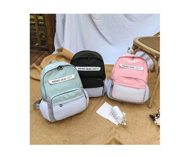 Menghuo Backpack Women School Bag for Teenage Girls Waterproof Nylon Mochila Feminina Mujer Female Book Bag Travel Bag Sac A Dos_34_13