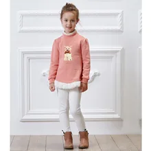 Pretty Tiger Children’s Pullover Velveteen Jointed Autumn Warm Girl’s Sweater GB-53G134