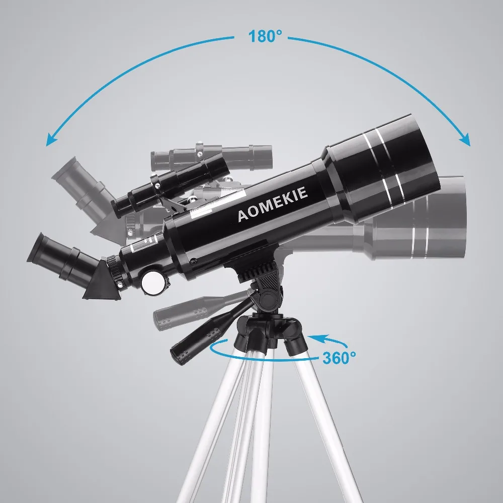 AOMEKIE F40070M телескоп регулируемый высокий штатив земного пространства астрономический телескоп монтирующий изображение Луна монокулярный прибор наблюдения