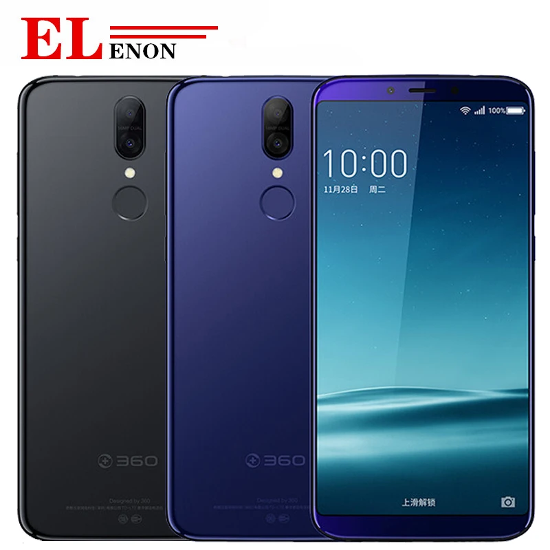 Новый оригинальный смартфон Qiku 360 N6 Pro 5 99 "4 Гб 64 Snapdragon 660 Android отпечаток пальца