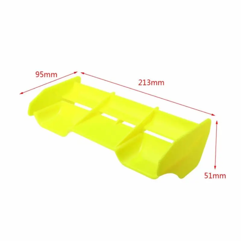 

Racing Tail Wing For 1/8 Off-Road Buggy Short Course RC Truck Car Vehicle New