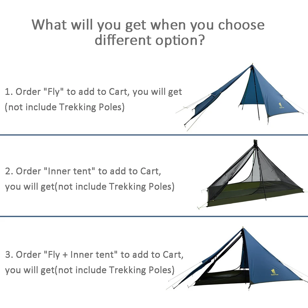 Tenda de Acampamento ao ar Geertop Ultraleve Pessoa Três Temporada Mochila Livre Caminhadas Equipamento Turístico Portátil Tendas Trekking 1 3 Uma 19 tenda de acampamento ao ar livre caminhadas