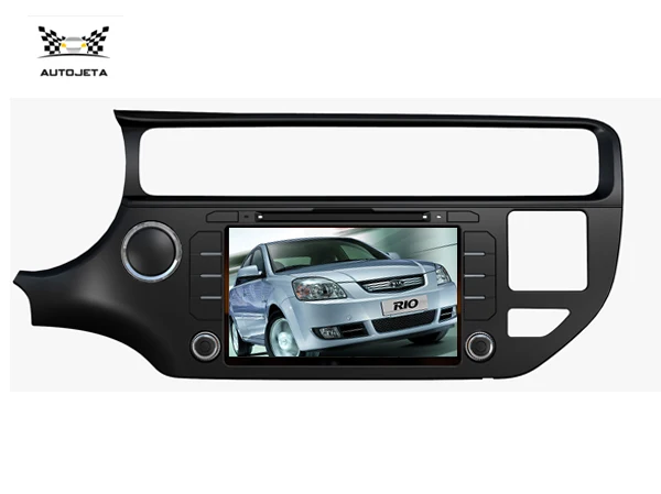 

4 UI intereface combined in ONE system CAR DVD PLAYER FOR KIA rio 2015 2016 BLUETOOTH GPS navi SWC radio stereo free map camera