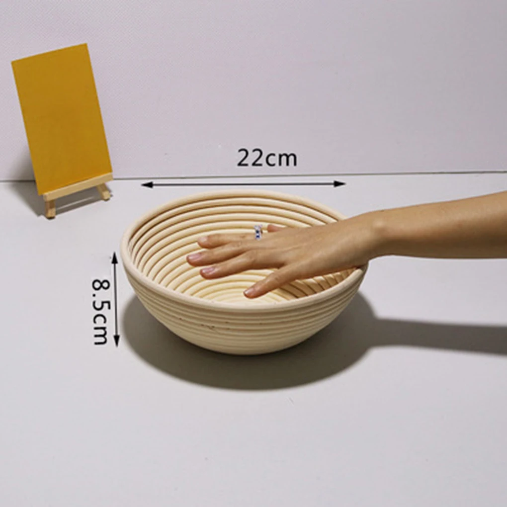 Круглые разных размеров овальные деревенские ферментация хлеба из ротанга корзина для выпечки чаша кухонный гаджет DIY инструмент