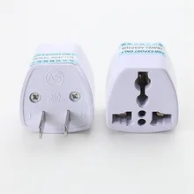 EU Europe To USA US UK Charger Power Plug Adapter Converter Wall Plug Home drop shipping 0811