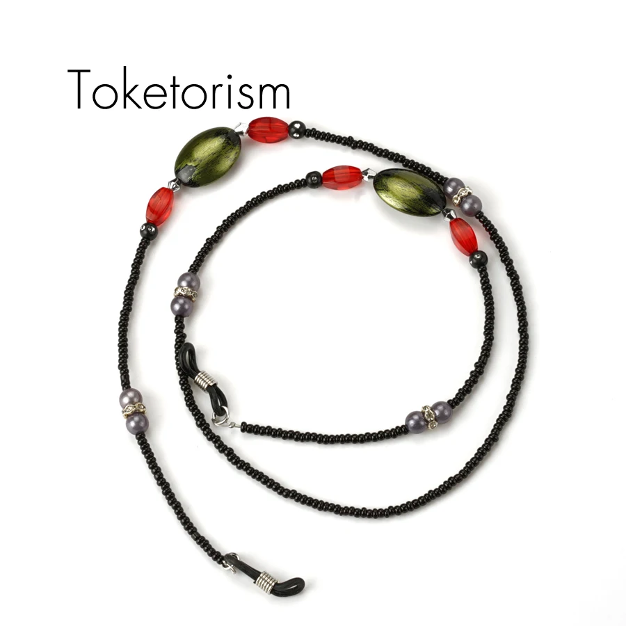

Toketorism Fine workmanship Acrylic lanyards for glasses luxury design women sunglasses chainTM13