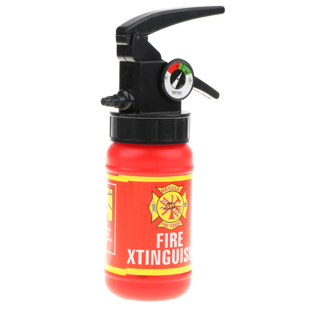 Fire Extinguisher - Child Firemen Fancy Dress Costume Pretend Education Toy