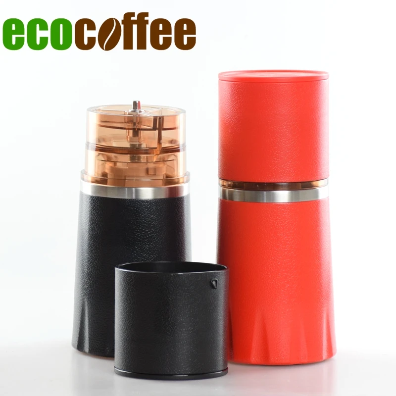 Classic All In One Manual Coffee Grinder and Portable Coffee Brewer Travel Coffee Maker with Mug Barista Coffee Percolator