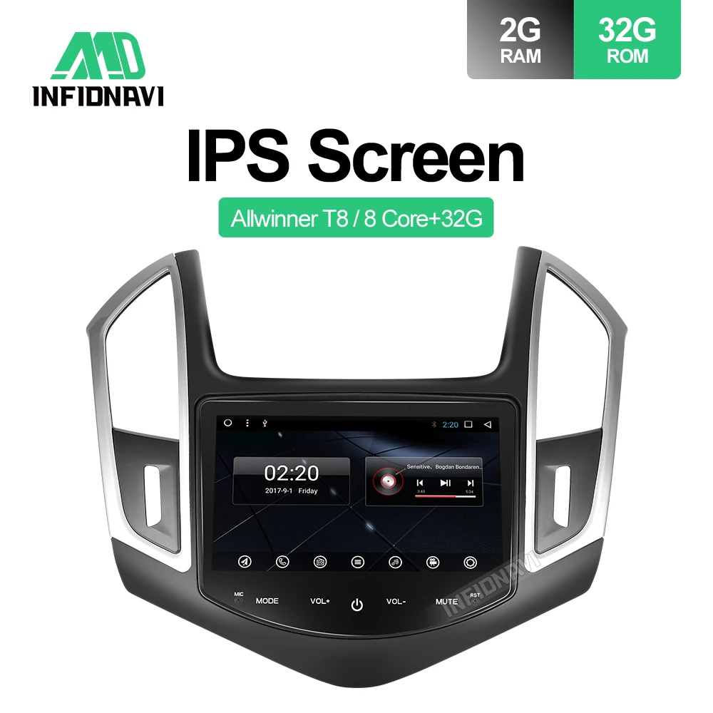 

android 9.0 car dvd for Chevrolet Cruze 2013 2014 2015 gps navigation radio video stereo multimedia player octa core IPS screen