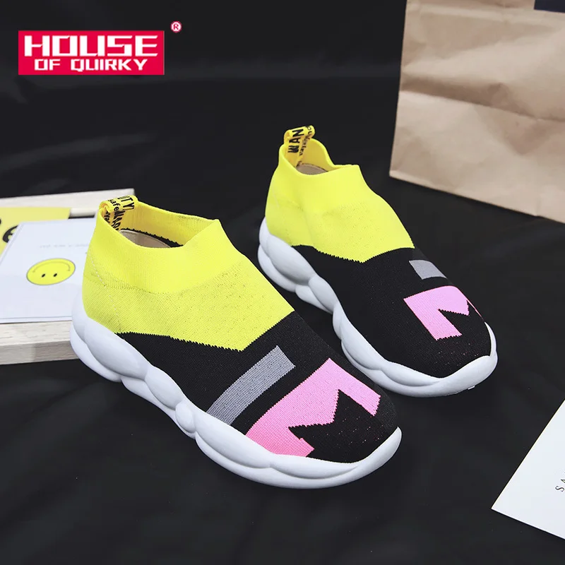 

2019 comfortable rubber Platform sneakers women Casual shoes Vulcanized shoes Slip On flat shoes women spring autumn shoes women