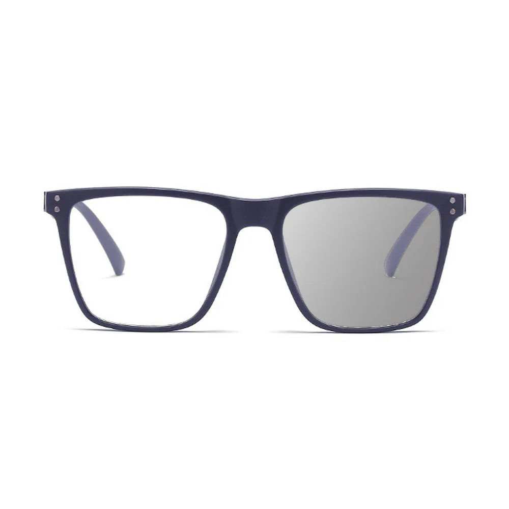 

MINCL Sunglasse Photochromic Finished Myopia Glasses Women Men Retro blue Eye Glasses Men Women Ultra Light Myopia Eyeglasses NX