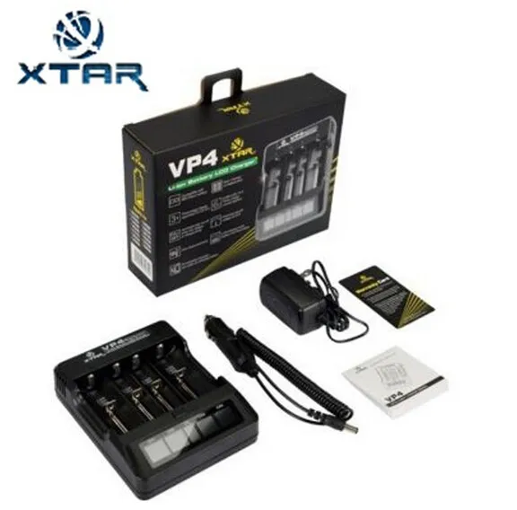 Оптовая XTAR VP4 ЖК AA AAA RCR123 18500 26650 18650 Зарядное Устройство Cargador Пилас Батареи Desulfator +