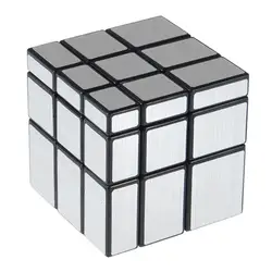 3x3x3 57 мм провода рисунок Стиль с глянцевым покрытием Magic Cube вызов Подарки головоломки зеркало часы-кольцо с крышкой игрушка специальные