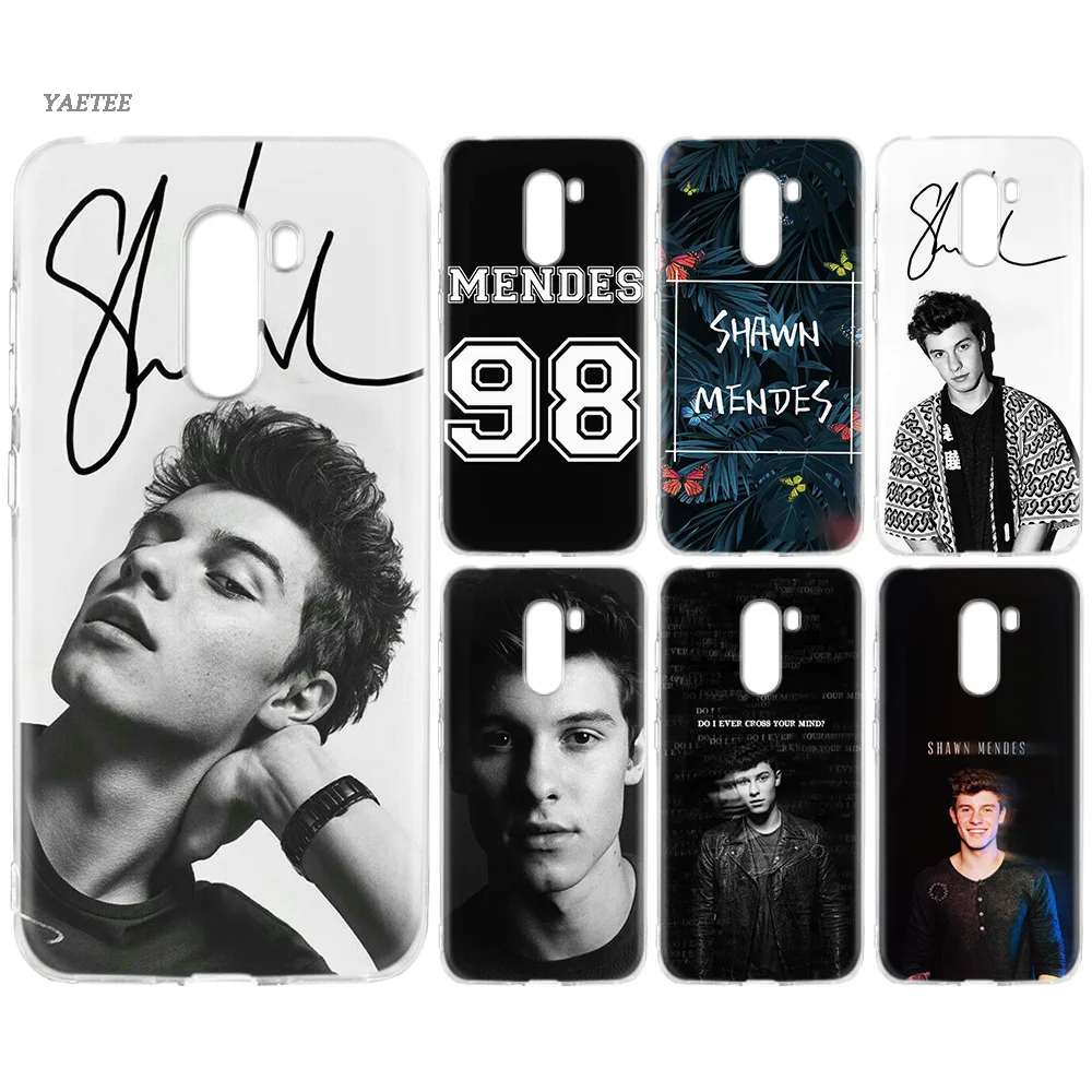 

Shawn Mendes Soft Protective Case For Xiaomi Redmi Note 7 6 Pro 5 4 4X Xiomi Mi F1 S2 A2 Lite 9 8 Mix 3 Cover Coque