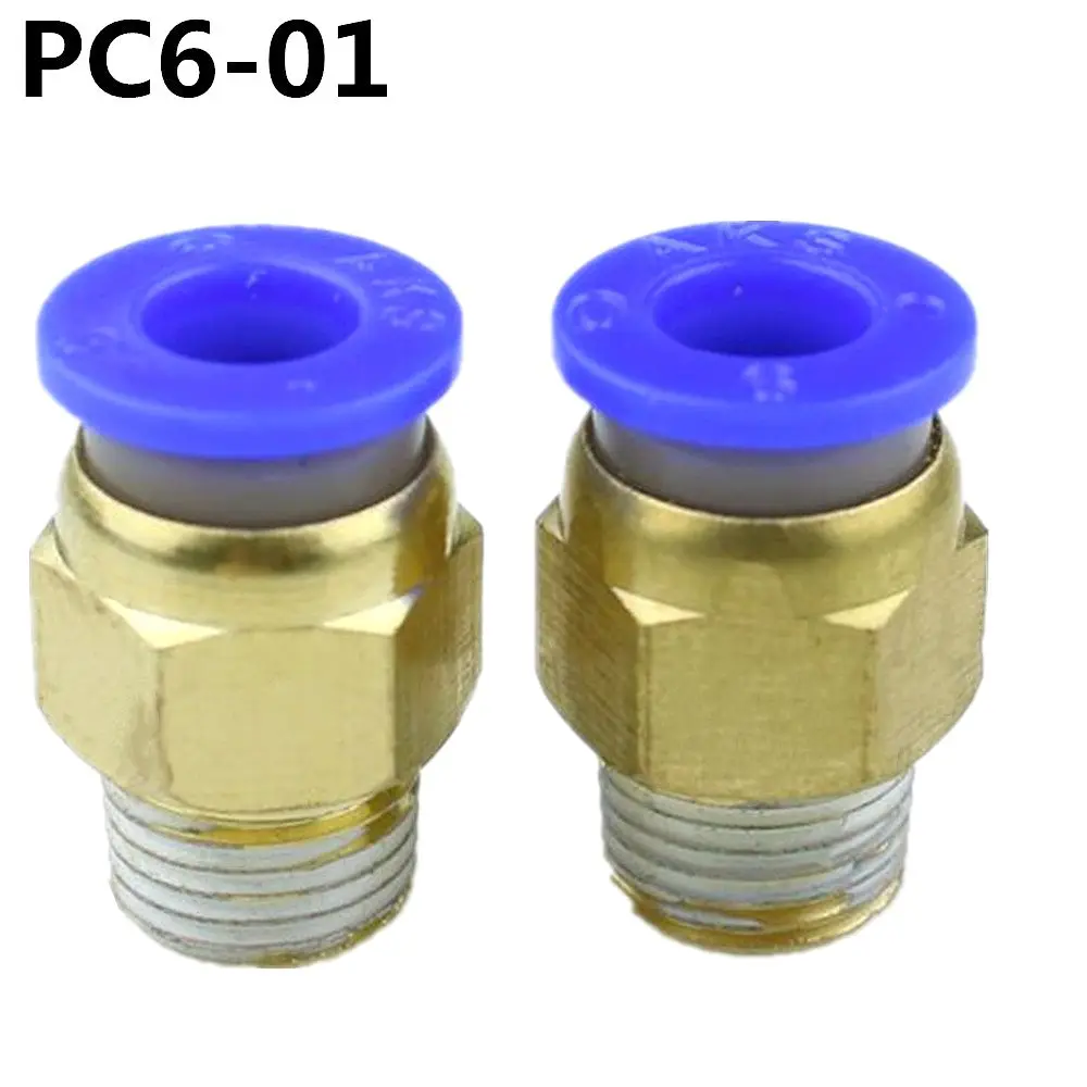 10 шт. прямые пневматические разъемы 6 1/8 дюймов|pneumatic connector|straight fittingpneumatic connector 6mm |
