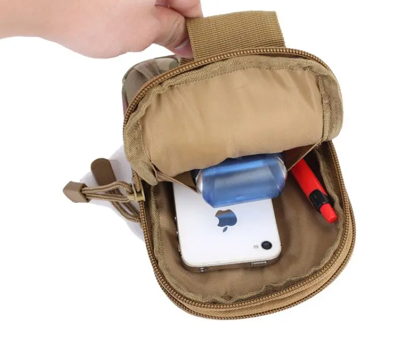 Походные сумки для телефонов Iphone X XS армейская камуфляжная поясная сумка для телефона поясной чехол для мобильного телефона