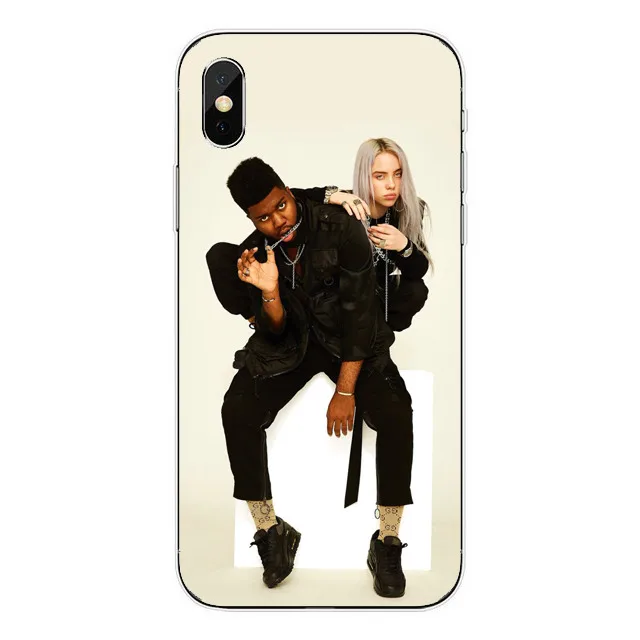 Прекрасный Billie Eilish Khalid Жесткий pc Пластиковый чехол для телефона чехол для iPhone 6 6S 7 8 Plus 5 5S SE X XS MAX XR силиконовый чехол