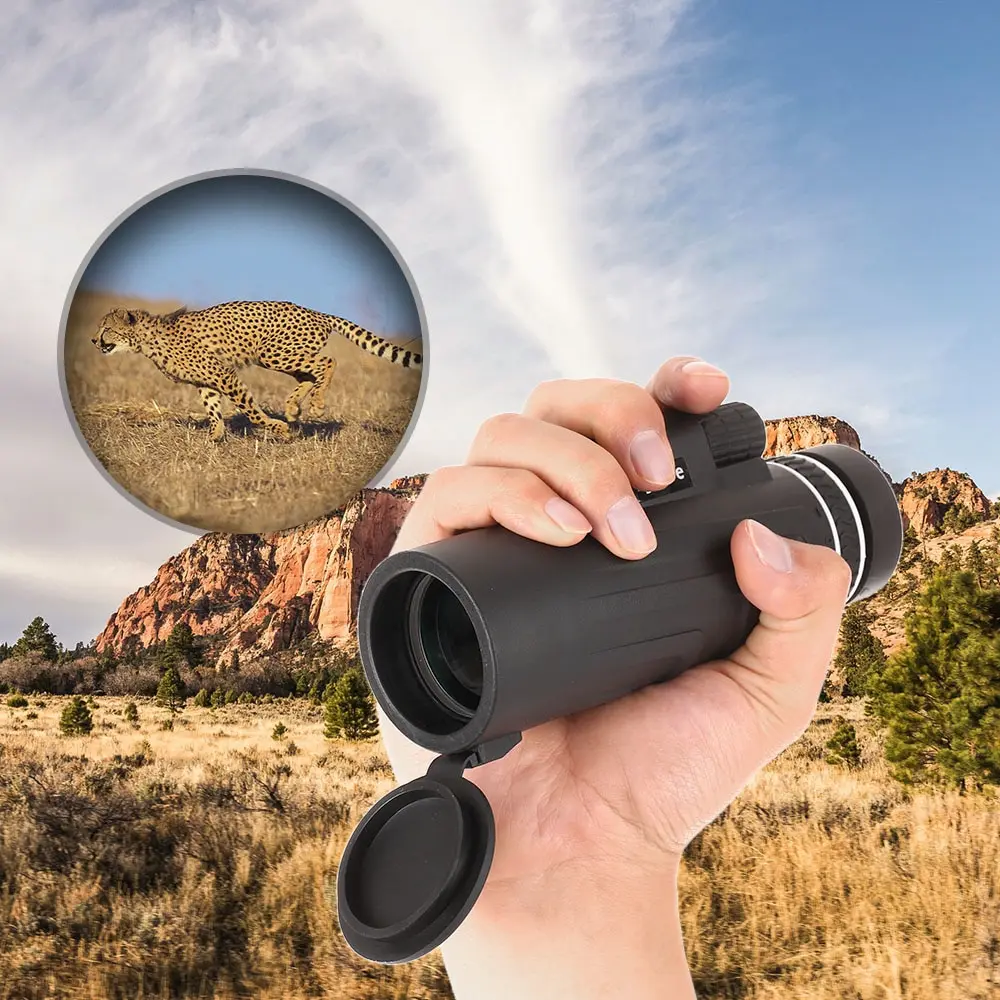Монокуляр Telescope10X42 Компактный Монокуляр с многослойным покрытием телескоп для Открытый Спорт походы путешествия Пеший туризм для наблюдения за птицами