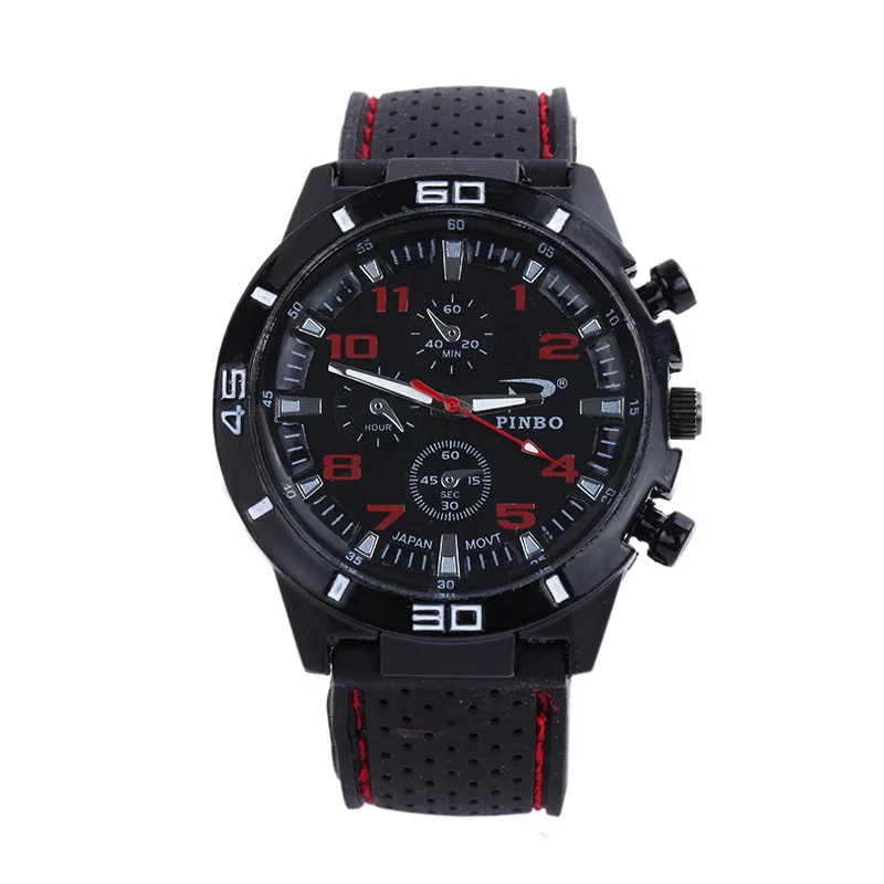 

New Famous Brand Casual Men Sports Silicone Watches Military Quartz Watch Outdoor Clock Men's Wristwatches Relogio Masculino
