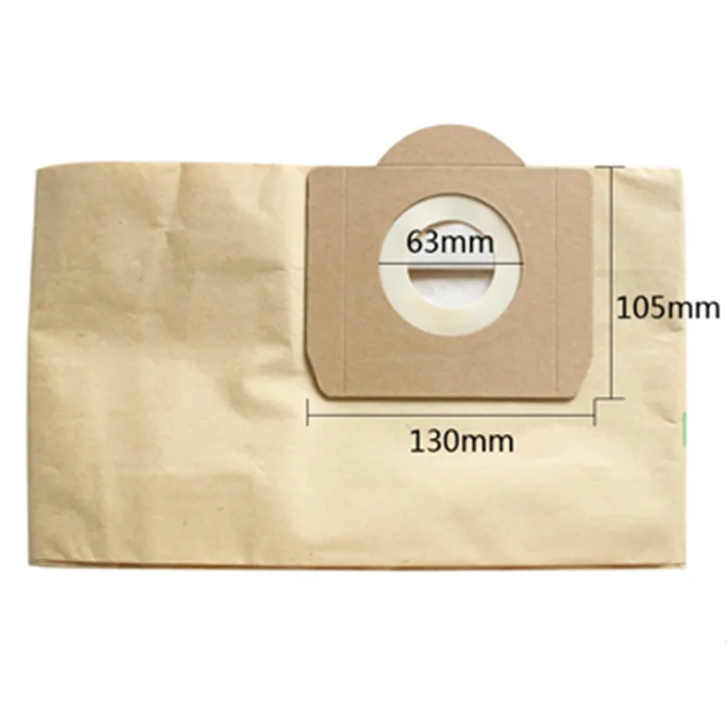 

10pcs ROWENTA Vacuuum Cleaner Bags for ZR81 ZR814 ZR82 Karcher MV3 A2700 Hoover H31 S6145 19L Universal Filter Bag Free Shipping