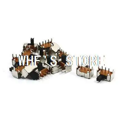 

15 Pcs 3 Pin 2 Position SPDT Panel PCB Horizontal Mount Slide Switch
