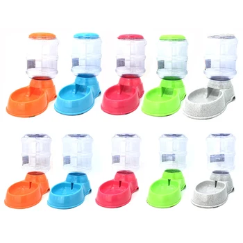 

3.5L Pet Automatic Feeder Dog Cat Drinking Bowl For Dog Water Drinking Cat Feeding Large Capacity Dispenser Pet Cat Dog F100