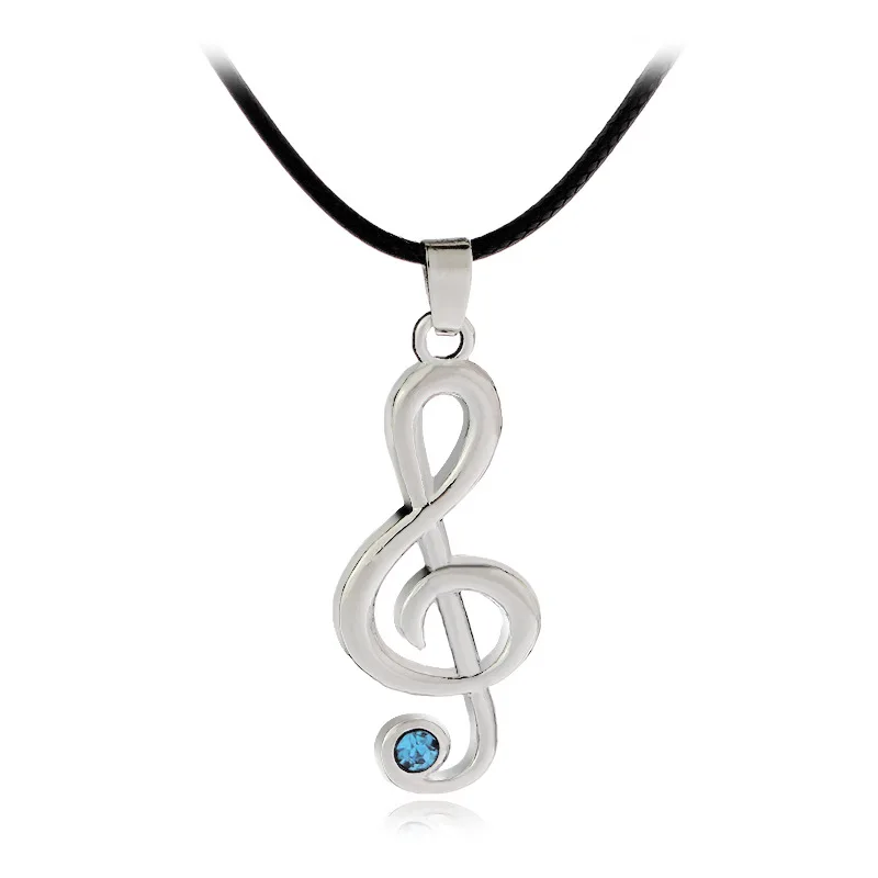 

Japan Anime Hatsune Miku Note Pendant Necklace Model Action Figure Toy