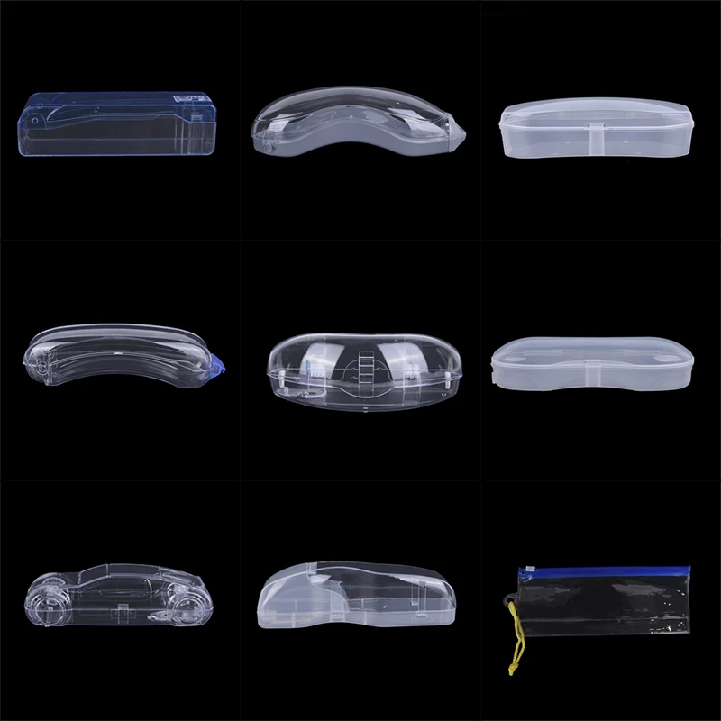 Portable Swimmming Goggle Packing Box Plastic Case Transparent Swim Portable Unisex Anti Fog Protection Waterproof Glasses HOT