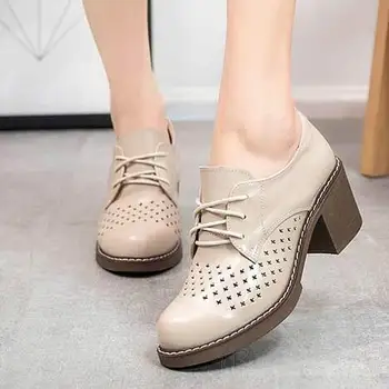 

Nice Summer Pumps Female Handmade Genuine Leather Women Casual Comfortable Woman Shoes Pumps Women Summer Shoes T117