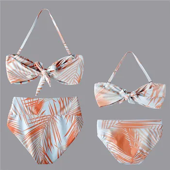 

Mom And Daughter Swimwear Bikini Set Family Look Mother Daughter Swimsuit 2019 Mommy And Me Bathing Suit Family Matching Clothes
