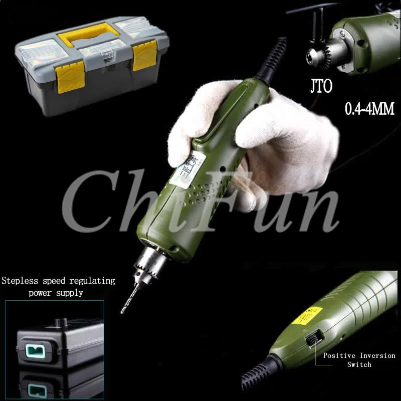 

Three mini electric drill grinding small carpenter woodworking machine electric jade carving small micro polishing grinders pen