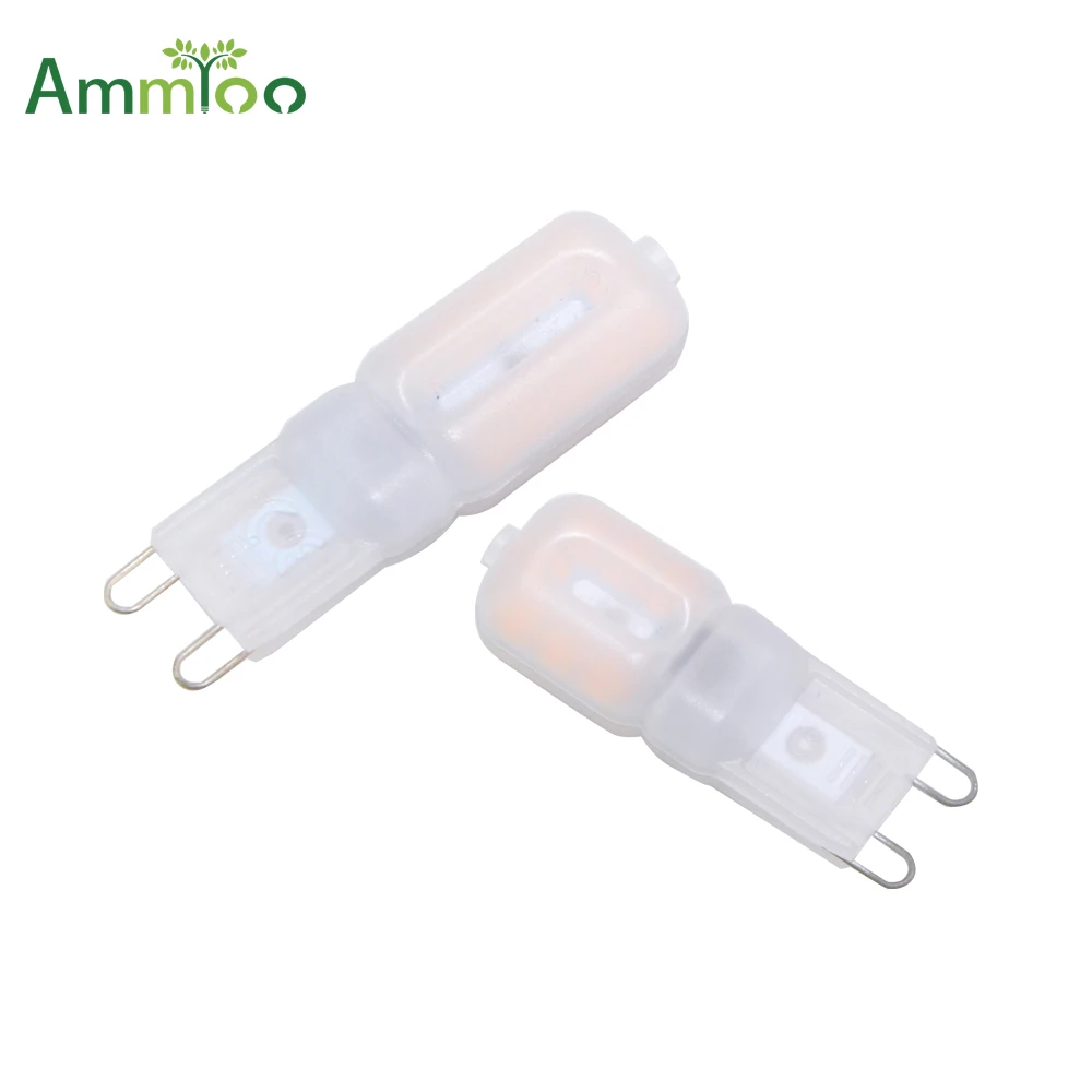 Мини G9 Светодиодная лампа 3 Вт 5 AC220V SMD2835 энергосберегающая диммируемая Bombilla в