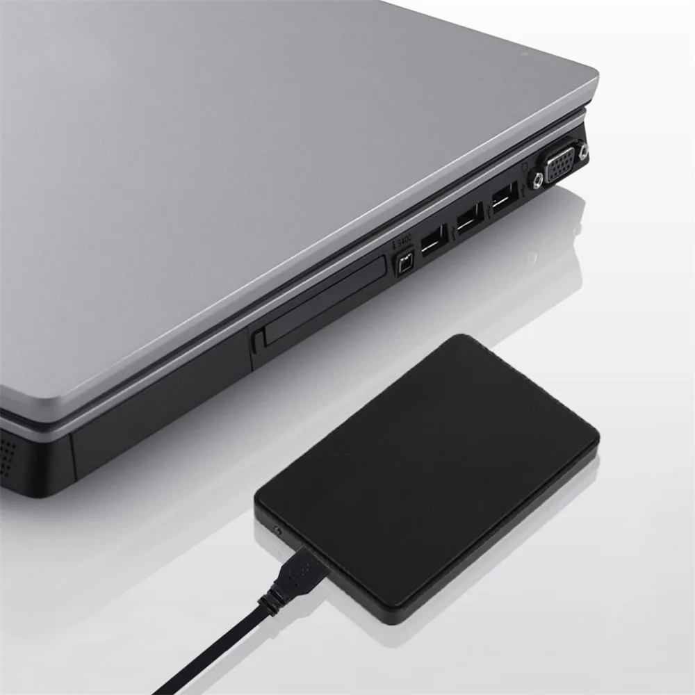 

Practical 2.5 Inch SATA External Enclosure USB3.0 HDD Enclosure ABS Box For Hard Drive Disk Support 3TB Capacity Hot selling