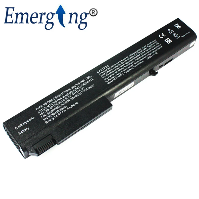 Аккумулятор для ноутбука HP EliteBook 14 8 p ячеек 8540 в Вт 8530 8740 6545B|Аккумуляторы