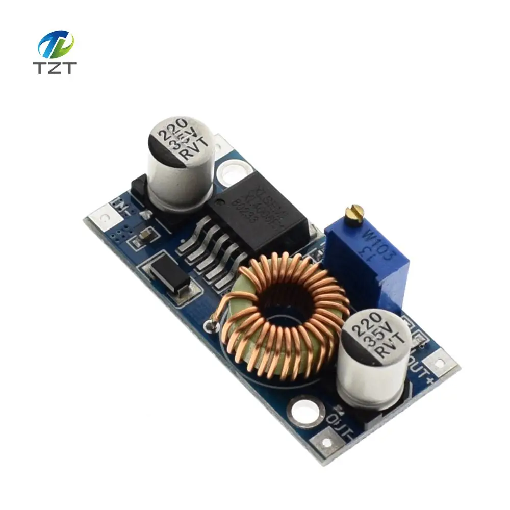 

1pcs XL4005 DSN5000 Beyond LM2596 DC-DC adjustable step-down 5A power Supply module,5A Large current Large power