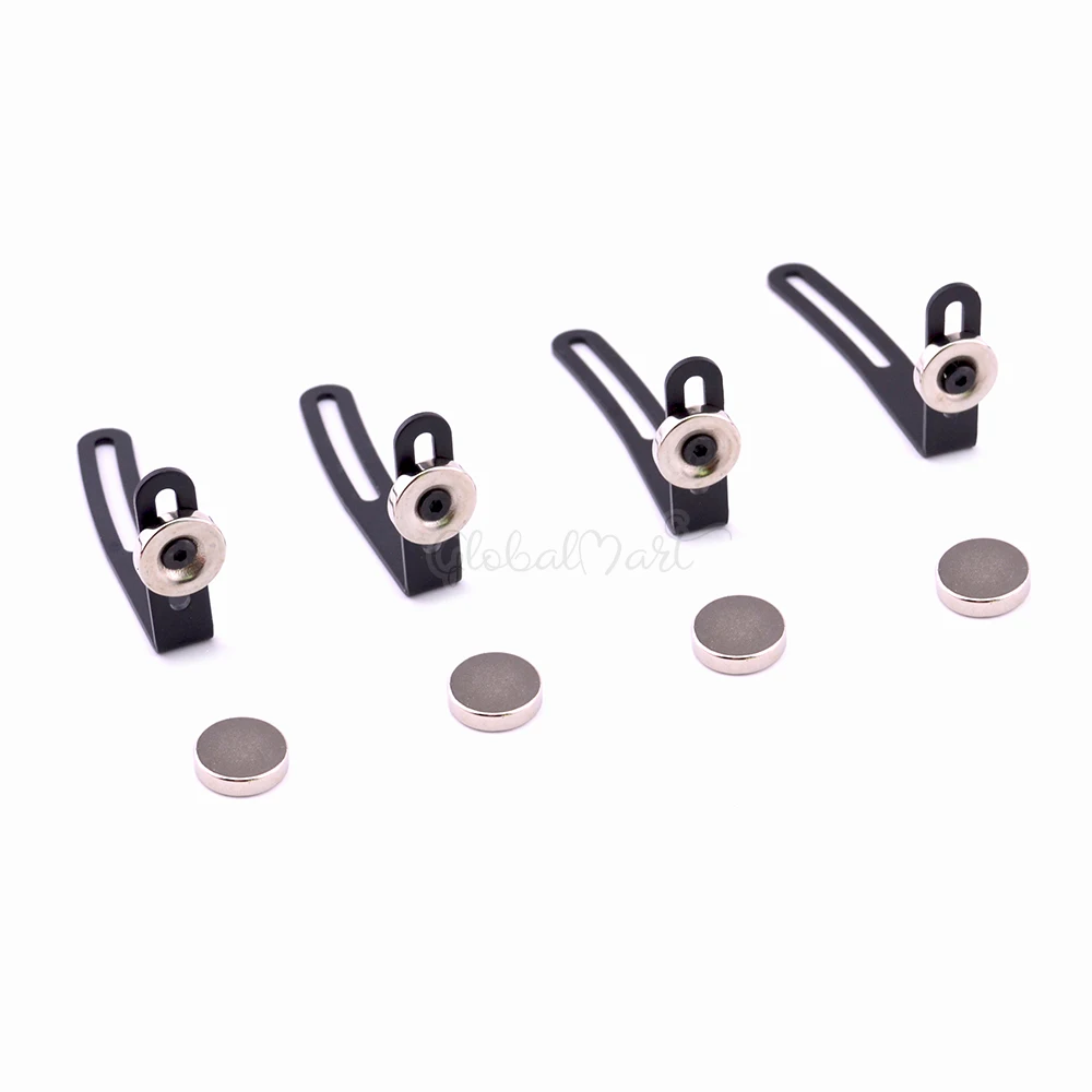 4PCS RC Car Shell Body Mount Metal L-Bracket with Magnet for 110 RC Crawler Car Axial SCX10 90046 D90 (3)