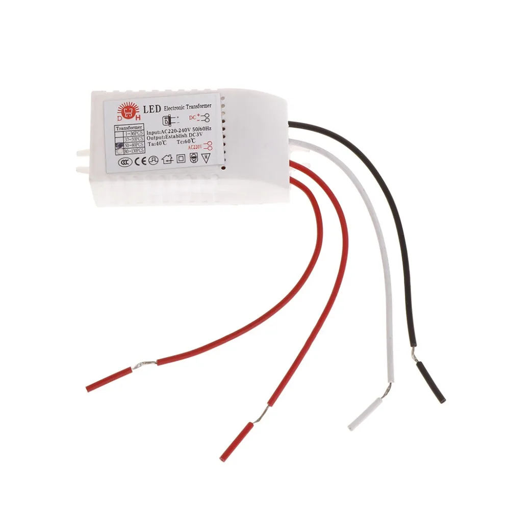 

Electronic AC 220-240V Transformer Driver For String 56-80pcs LED Power Supply