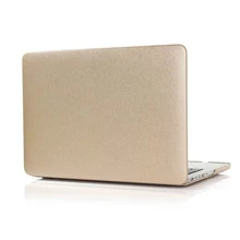 Fashion Double-sided Silk Grain Pattern Hard Case for Apple Mac MacBook Air 11 13 / Pro 13 15 / Retina 12 13 15 Shell Laptop Bag