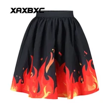 XAXBXC 010 Новая Летняя Сексуальная юбка принцессы с пузырьками для девочек плиссированная для катания на коньках юбка миди до колена