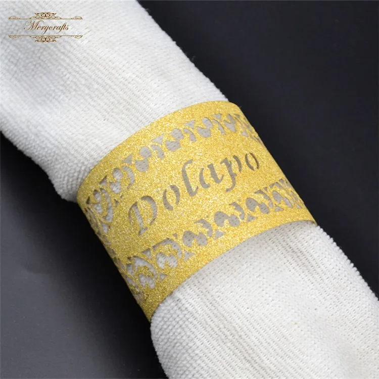 glitter gold ring